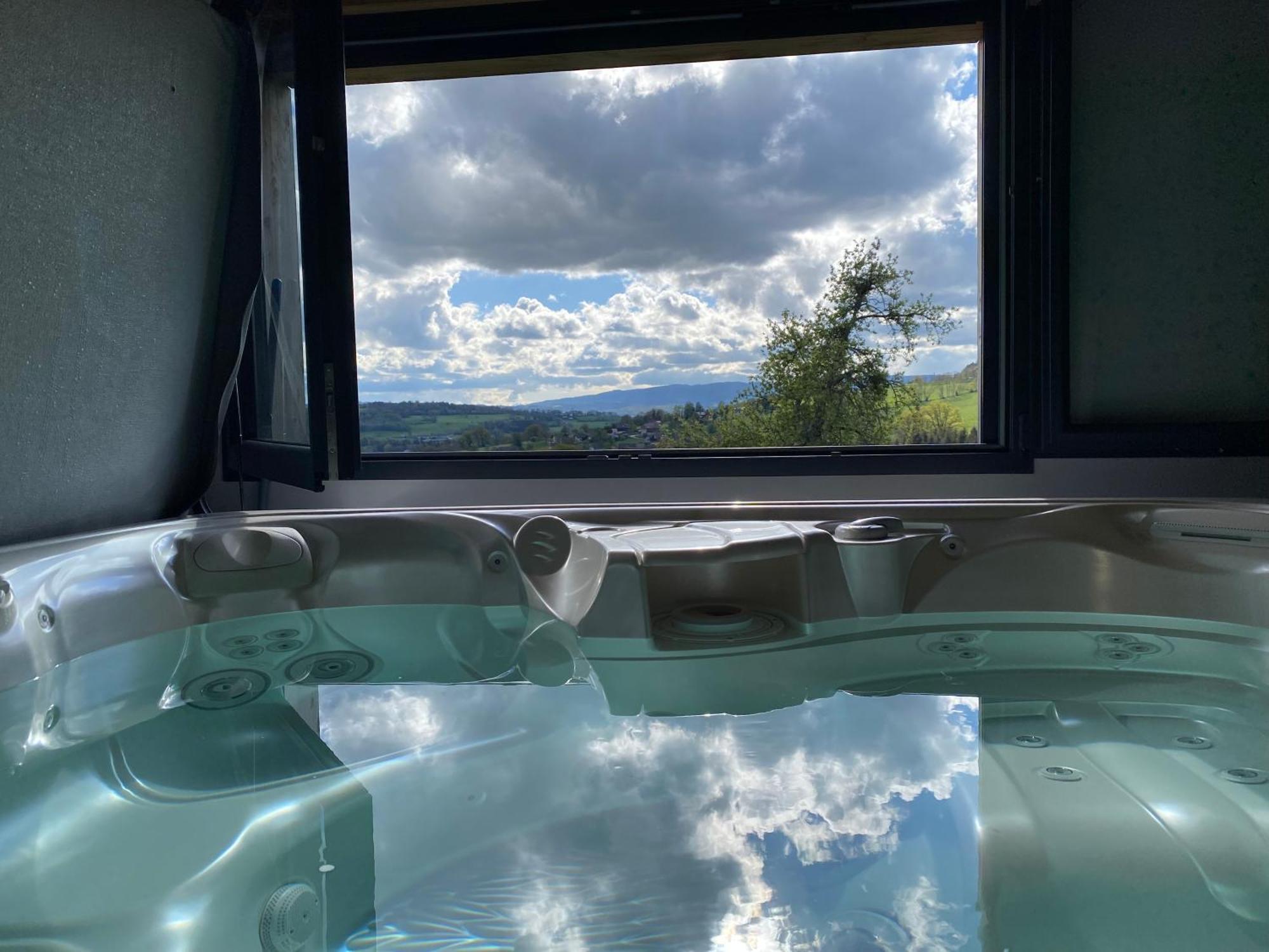Viuz-en-Sallaz Gite De Charme Avec Jacuzzi #Calme #Cosy מראה חיצוני תמונה